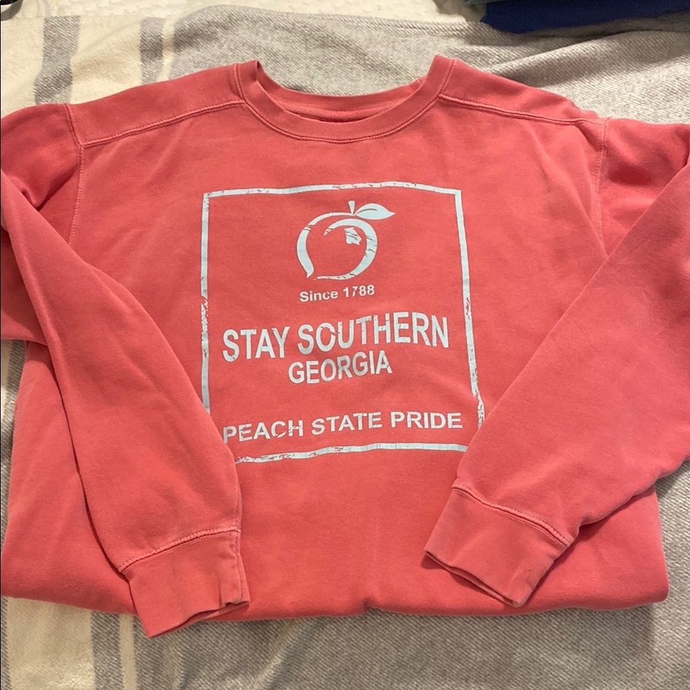 Peach State Pride Peach Sweatshirt